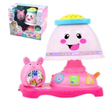 Детский музыкальный ночник Проектор звездного неба Лампа с Кроликом