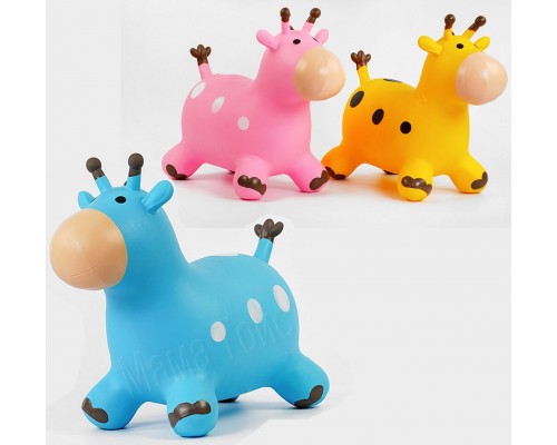 Игрушка Прыгун Жираф надувной (0063) 3 цвета