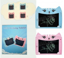 Дитячий планшет для письма та малювання стілусом на батарейках. LGD екран, Кольоровий, 23-19,3 см (666-6)