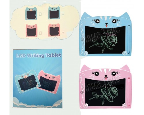 Детский планшет для письма и рисования стилусом на батарейках. LGD экран, Цветной, 23-19,3 см (666-6)