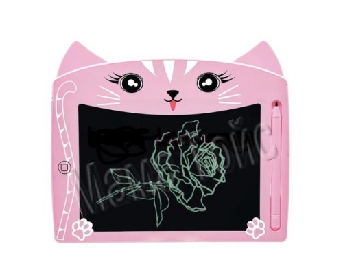 Детский планшет для письма и рисования стилусом на батарейках. LGD экран, Цветной, 23-19,3 см (666-6)