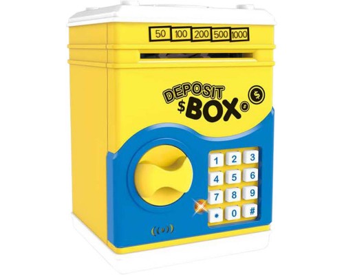 Іграшковий сейф скарбничка з кодовим замком (66069)