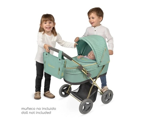Коляска для ляльок Класична, з сумкою та Парасолькою De Cuevas Capriccio (85073)