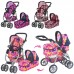 Коляска для ляльок 9662М Melogo метал, 2 зйомні люльки