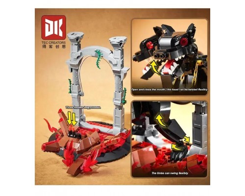 Конструктор Цербер - пекельна гонча 820 деталей, Підсвічування (7044)