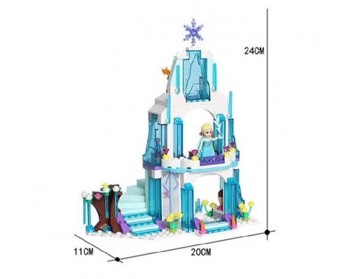 Конструктор для дівчинки Крижаний замок Ельзи Холодне серце 316 деталей (301)