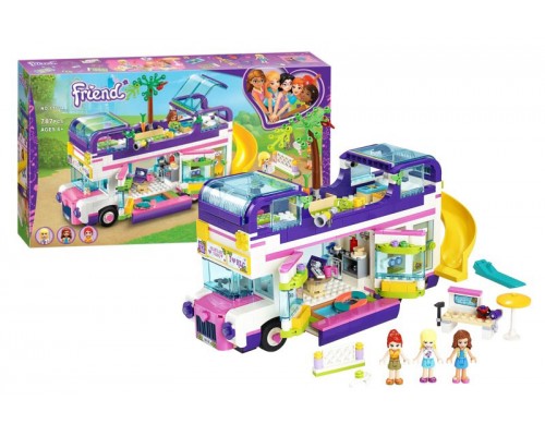 Конструктор для дівчинки Автобус подружок 787 деталей (11604)