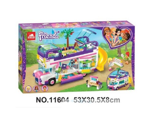 Конструктор для дівчинки Автобус подружок 787 деталей (11604)