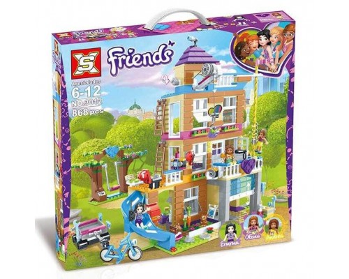 Конструктор для дівчинки Дім 868 деталей (3012)