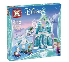 Конструктор для дівчинки Крижаний Замок 848 деталей (3016)