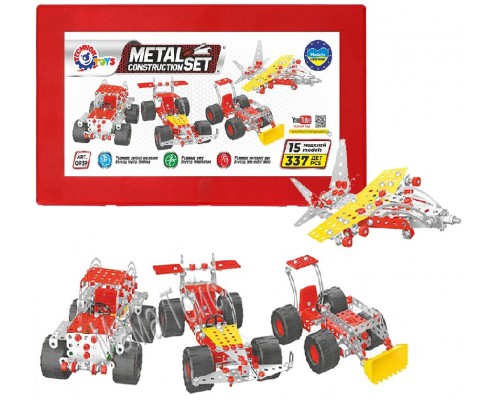 Конструктор металевий Суперуніверсал 337 деталей (0939)