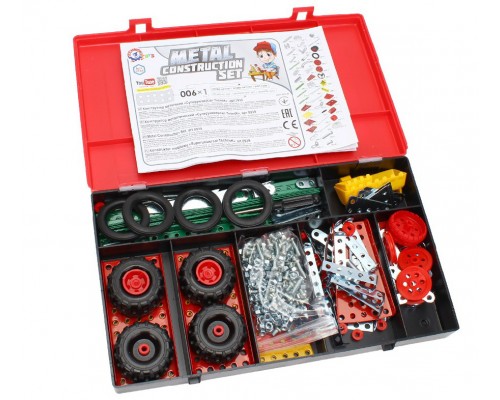 Конструктор металевий Суперуніверсал 337 деталей (0939)