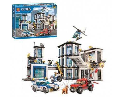 Конструктор Поліцейська ділянка 936 деталей (10660)