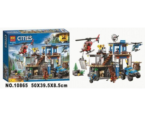 Конструктор Штаб Гірської поліції 705 деталей (10865)