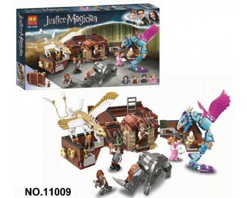 Конструктор Гарри Поттер, Чемодан Ньюта, 718 деталей (11009)