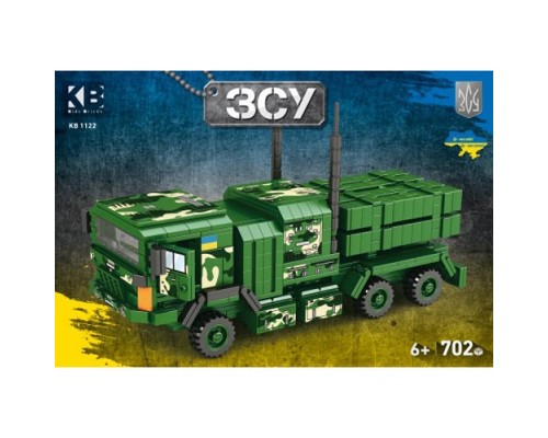 Конструктор военная машина Пусковая установка ВСУ 702 детали (1122)