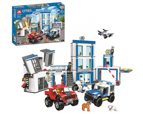 Конструктор Поліцейська ділянка 936 деталей (10660)