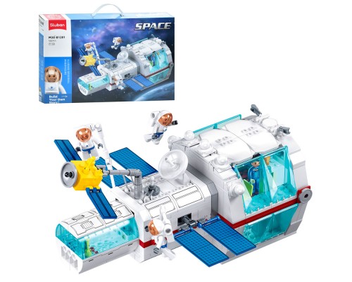 Конструктор для хлопчика Sluban Космос корабель 502 деталі (1201)