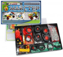 Конструктор металевий Юний майстер 290 деталей (2353)