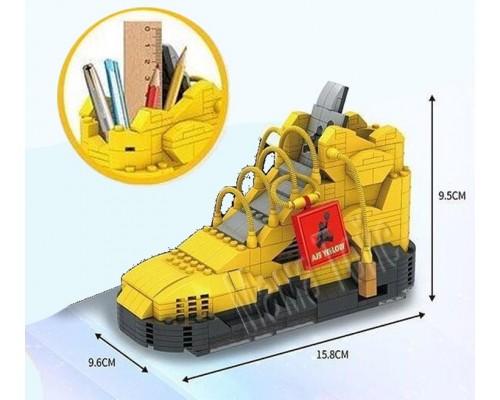 Конструктор органайзер Підставка для олівців та ручок Кросівки (771-75)