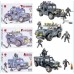 Конструктор военный Джип S.W.A.T. 3 вида 689/783/736 деталей (792)