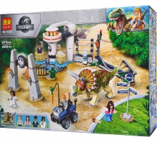 Конструктор Динозаври Юрського періоду Напад Трицератопса 471 деталь (11336)