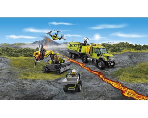 Конструктор Исследователи вулкана 860 деталей (10641)