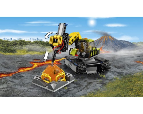 Конструктор Исследователи вулкана 860 деталей (10641)