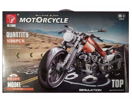Конструктор Мотоцикл Harley-Davidson 436 деталей (3009)