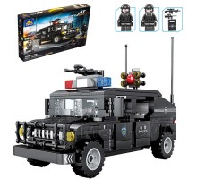 Конструктор Поліція Джип Хаммер спецназ 431 деталь (67288)