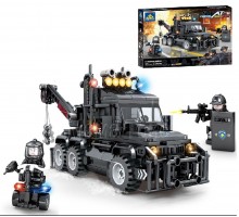 Конструктор Поліція, Вантажівка тягач 378 деталей (67290)