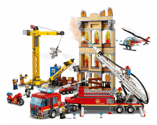 Конструктор Пожарная станция 985 деталей (11216)