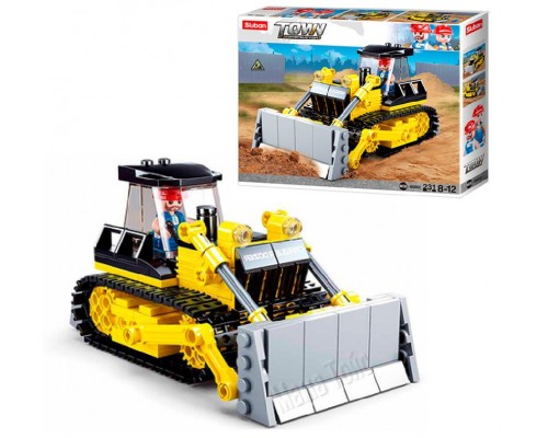 Конструктор Sluban Бульдозер 231 деталь (0802)