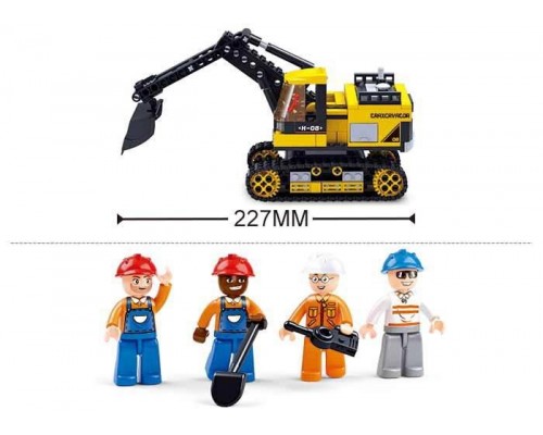 Конструктор Sluban Екскаватор Місто 614 деталей (0551)