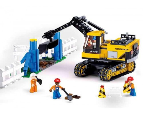 Конструктор Sluban Екскаватор Місто 614 деталей (0551)