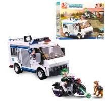 Конструктор Sluban Поліція транспорт 117 деталей (0652)