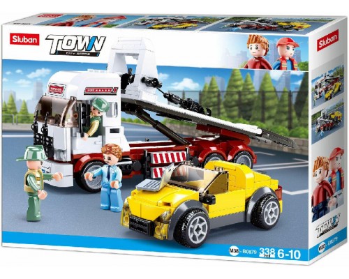 Конструктор Sluban Евакуатор 338 деталей (0879)
