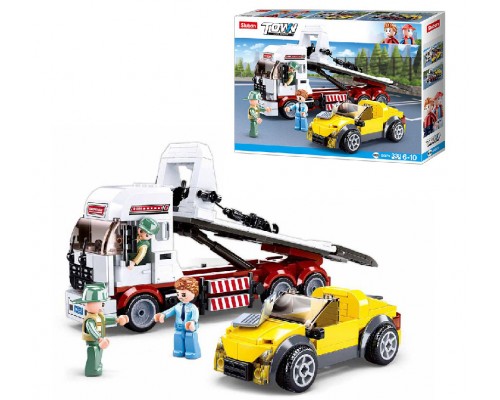 Конструктор Sluban Евакуатор 338 деталей (0879)