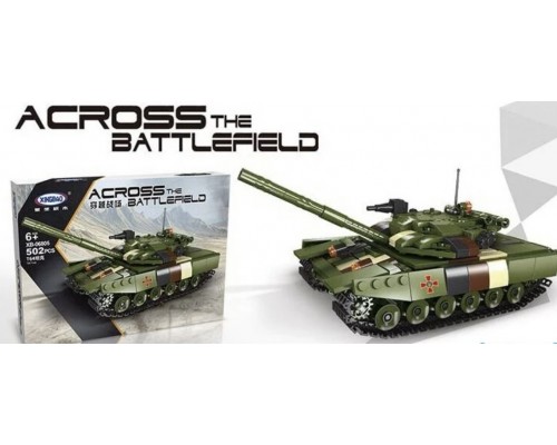 Конструктор Военный танк T-34 (502 детали) XingBao XB-06805