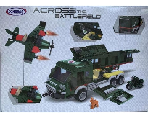 Конструктор військова техніка 426 деталей (50004)