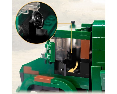 Конструктор военный Грузовик 411 деталей (06044)