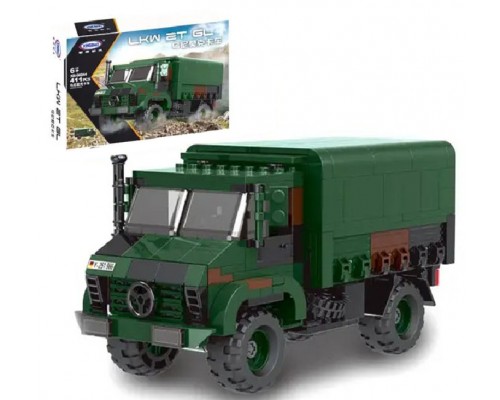 Конструктор военный Грузовик 411 деталей (06044)