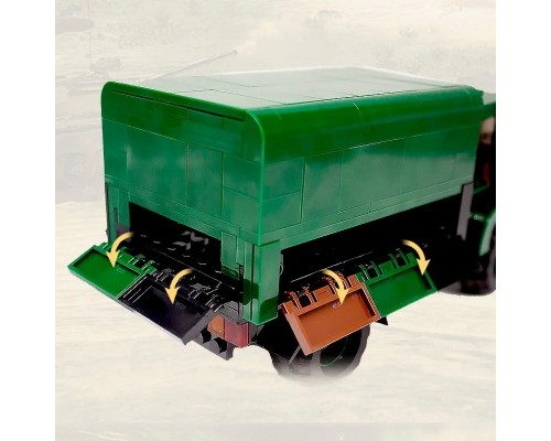 Конструктор военный Грузовик 411 деталей (06044)