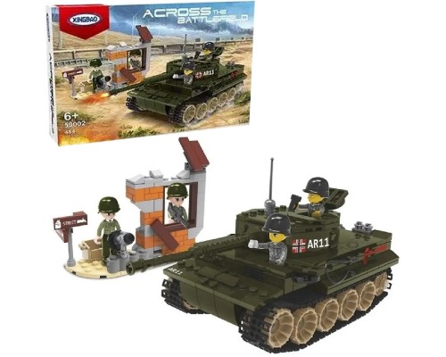 Конструктор військовий Танк 494 деталі (50002)