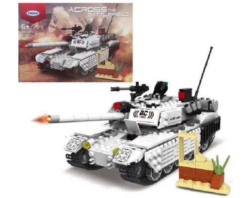 Конструктор военный Танк 635 деталей (50019)