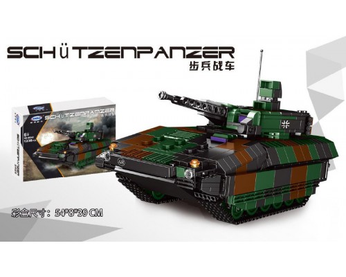 Конструктор военный Танк Schützenpanzer Puma 1238 деталей (06042)