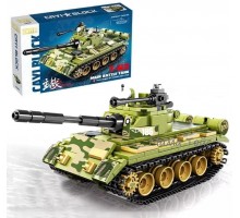 Конструктор военный Танк Т-62, 427деталей (22009)