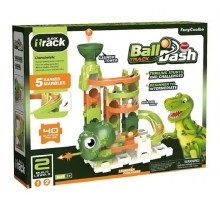 Детский конструктор лабиринт с шариками Динозавр 40 крупных деталей (9635)