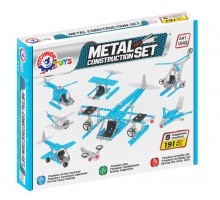 Конструктор металевий Повітряний транспорт 191 деталь (1042)