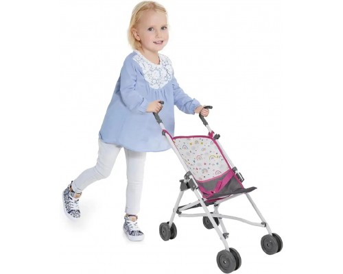 Ігровий набір меблі для ляльки та пупса. Манеж-ліжечко, стільчик, коляска, люлька (FiVEoNiNE T818034)